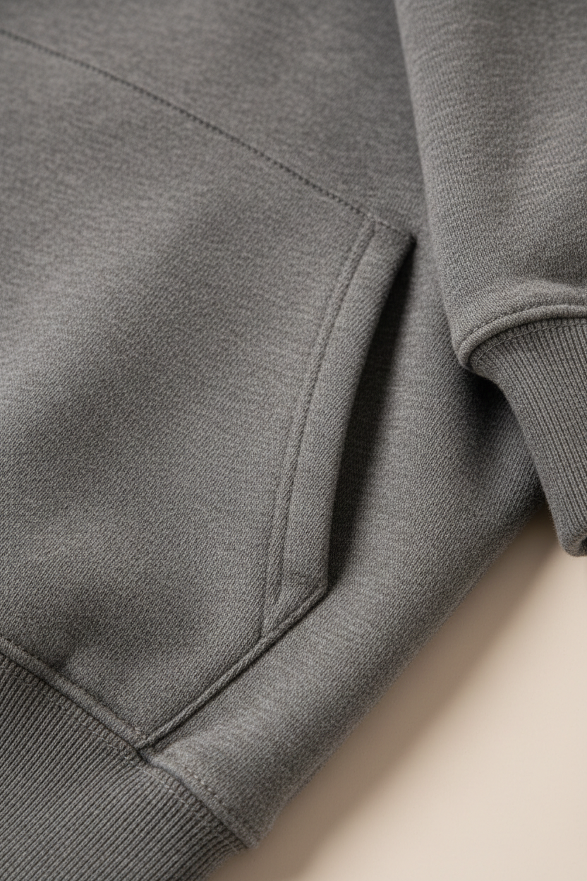 HQ Boxy Hoodie — detail